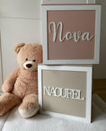 Load image into Gallery viewer, Speelgoedkist met naam - Toybox with name - M 40x40x40 cm
